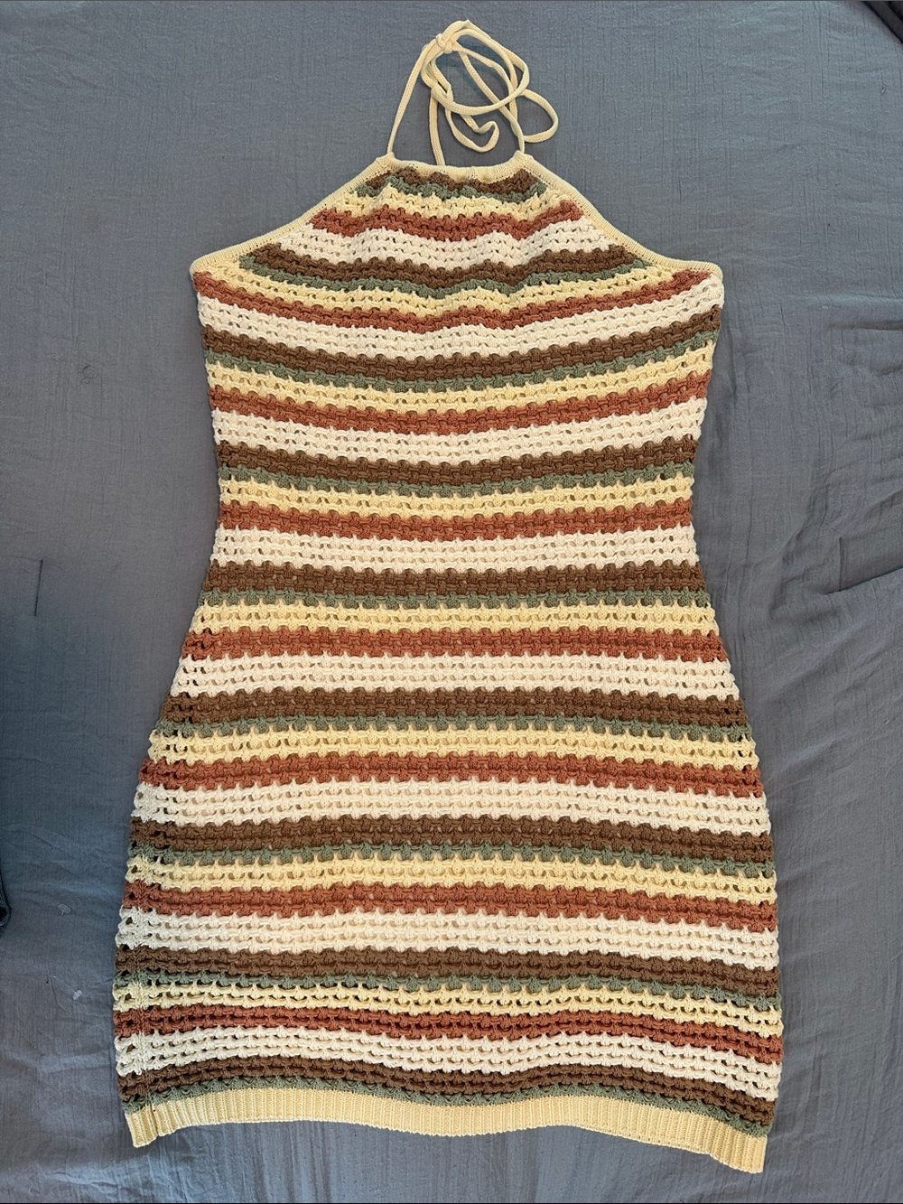 Promesa Knit Halter Dress Size Large